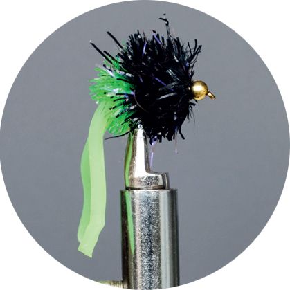 Crown Serie, Squirmy, Blob Black Green