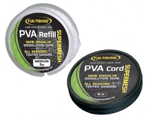 Fun Fishing SUPERMESH PVA REFILL &amp; STRING