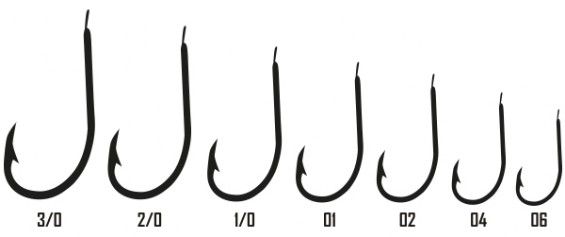 DAIKICHI SINGLE HOOKS Serie, 299 S