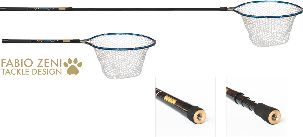 Telescopic Landing Nets STR Series By Fabio Zeni