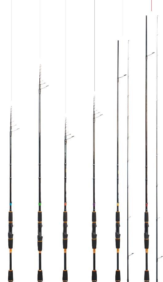 Spinning Rods Series STR LIGHT GAME By Fabio Zeni