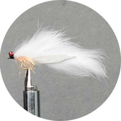 CROWN Serie, STREAMERS, WHITE ORANGE CRYSTAL