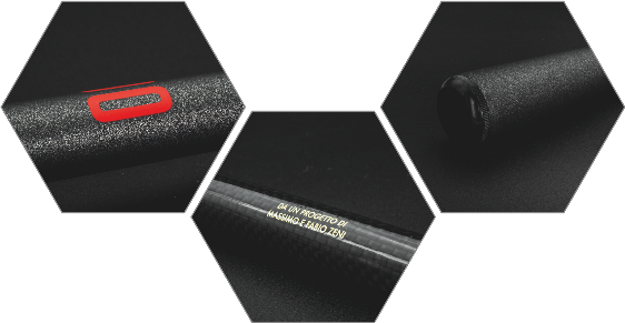 Pond Fishing Rods BLACK WIDOW Series Assembled with Fuji Fazlite By Fabio Zeni