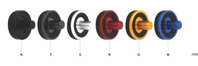 Aluminum Rubber Butt ARB Serie