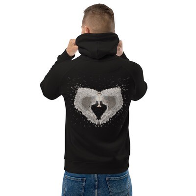 Back print - Key to Knowledge - Unisex pullover hoodie