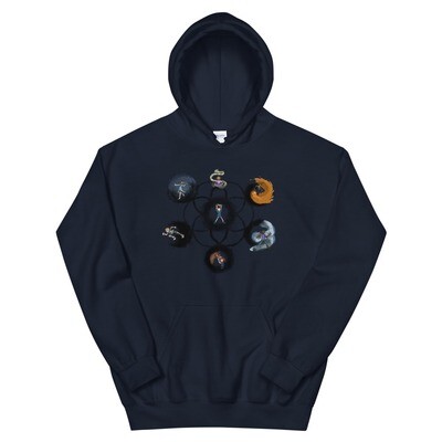 The Seven Learning Styles_transparent_Unisex Hoodie 