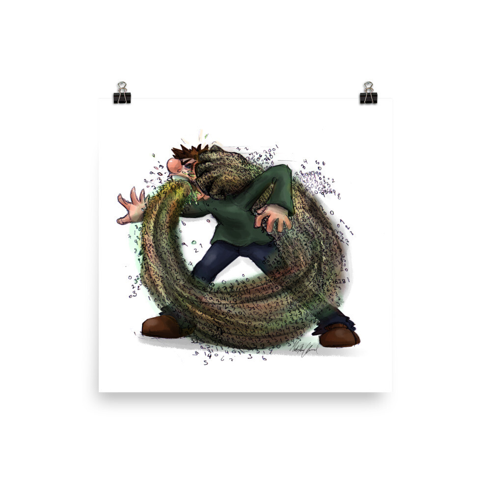 Dyscalculial Pain - Poster, Size: 10×10