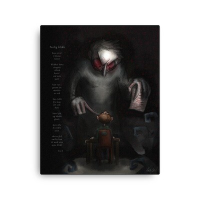His dangerous eyes - Canvas