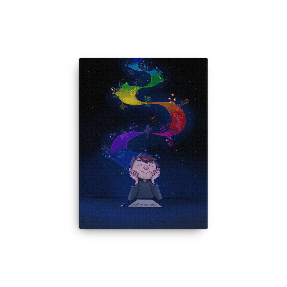 Picture thinking - Canvas, Size: 12×16