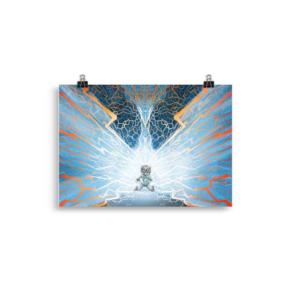 Anxiety &amp; Rebirth - Poster, Size: 21×30 cm