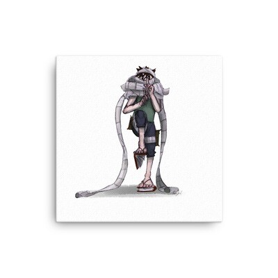 The Dyslexic Ninja 1 - Canvas