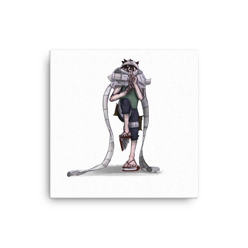 The Dyslexic Ninja 1 - Canvas