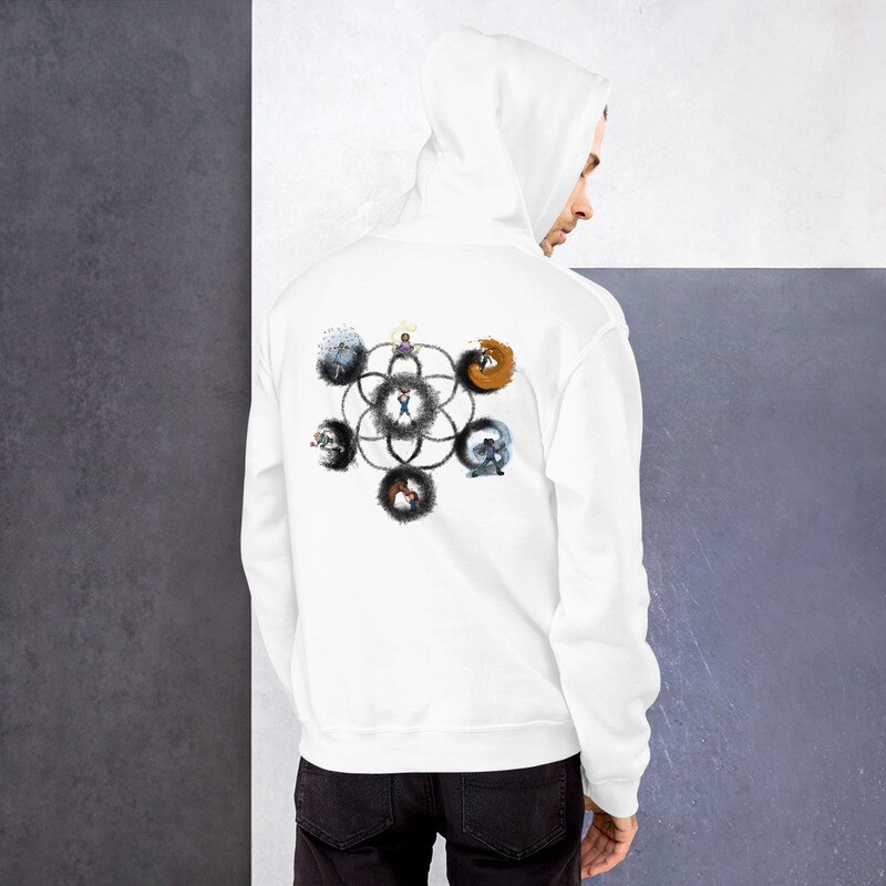 The Seven Learning Styles_Back_V2_Unisex Hoodie