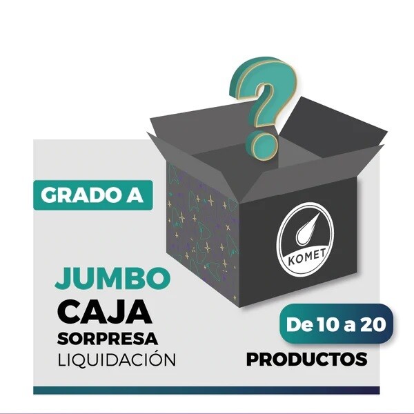 Caja Sorpresa Liquidación JUMBO GRADO A (10-20 productos)