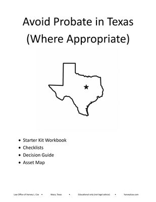 Avoid Probate in Texas: Starter Kit (PDF)