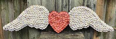 Winged Red Heart