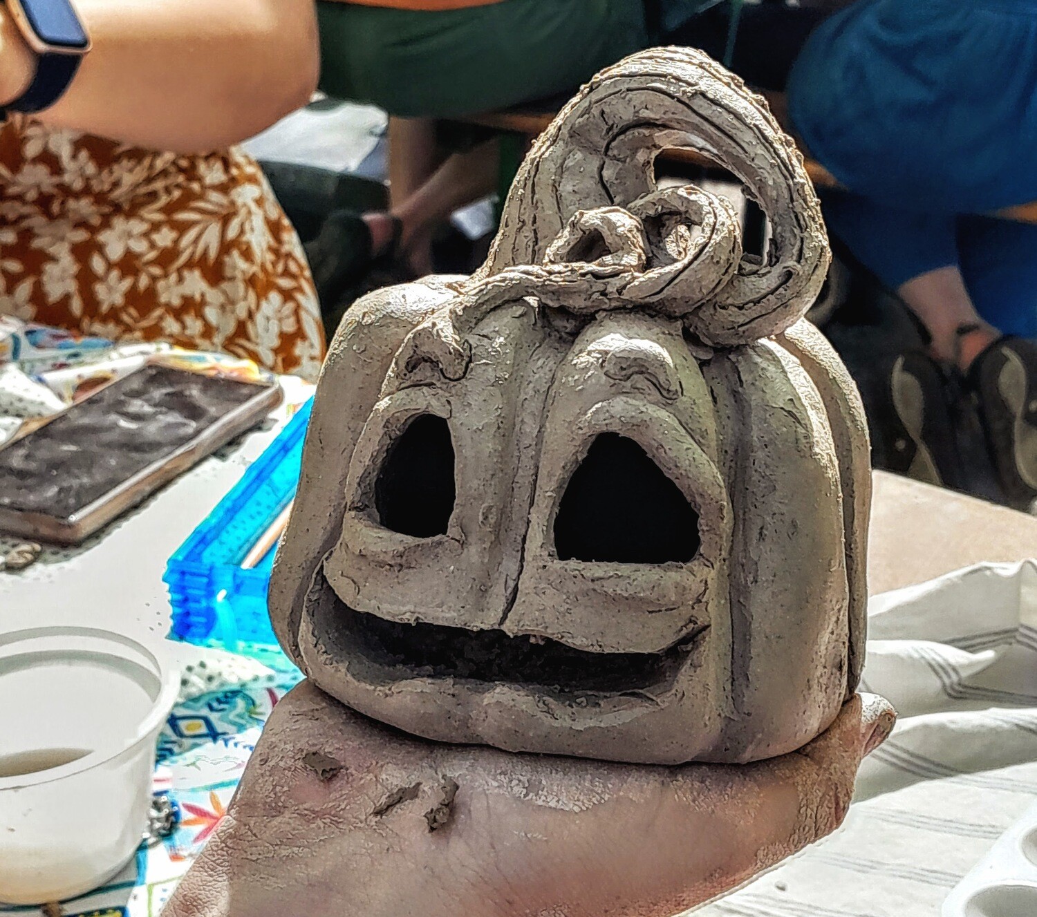 Hometown Halloween Clay Pumpkins at Timbertown 9/14 10am-12pm!