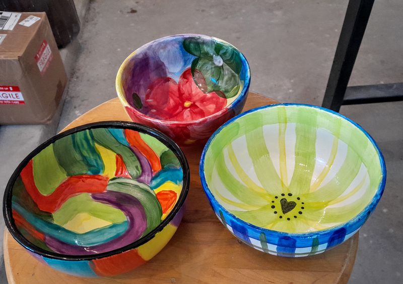 Glaze Ice Cream/Berry Bowls at Robin Hills Farm 6/5 Glaze Ice Cream/Berry Bowls at Robin Hills Farm 6/5