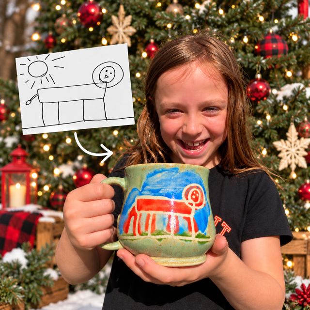 Kids Holiday Pottery Workshop!