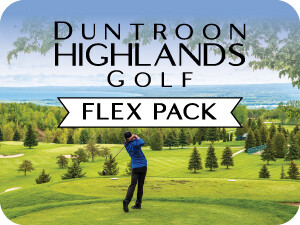 2023 18 Hole Flex Pack WITH Cart