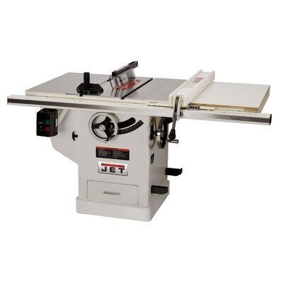 JT9-708674PK  Jet Xacta Saw Deluxe 3HP 1PH 230V 30" Rip