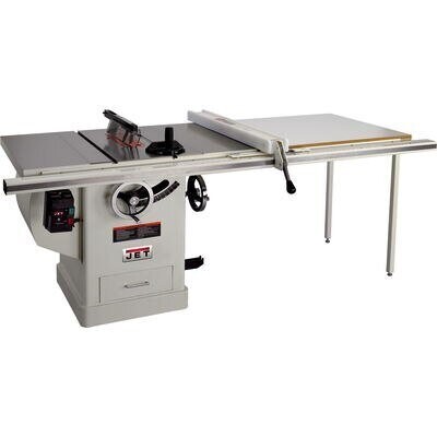 JT9-708675PK Jet Xacta Saw Deluxe 3HP 1PH 230V 50" Rip