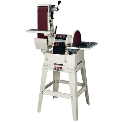 JT9-708599K Jet JSG-6DCK 6" x 48" Belt / 12" Disc Sander with Open Stand 1-1/2HP 1PH 115/230V