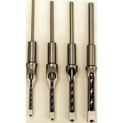 PM9-1791096 Powermatic Premium Mortise Chisel & Bits, Set of 4