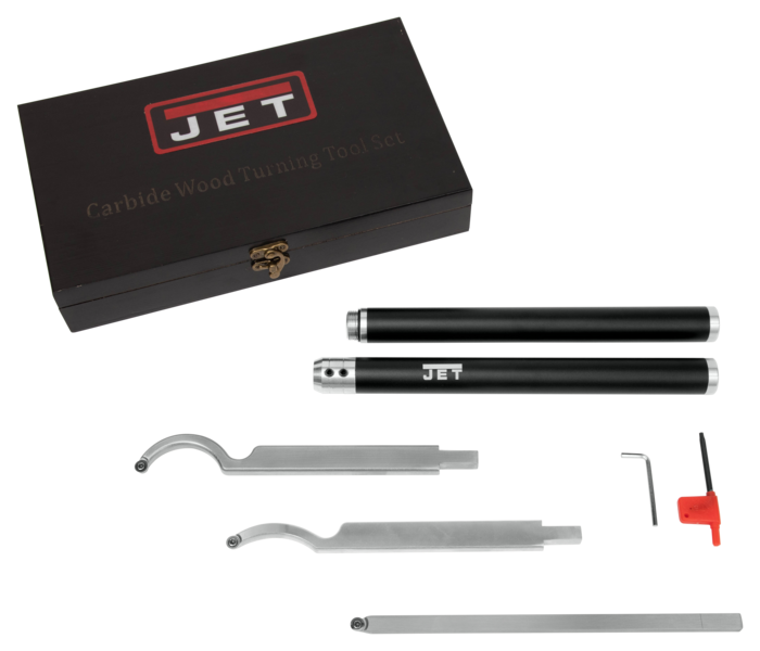 JT9-719902 JET Wood Turning Hollowing Chisel Set