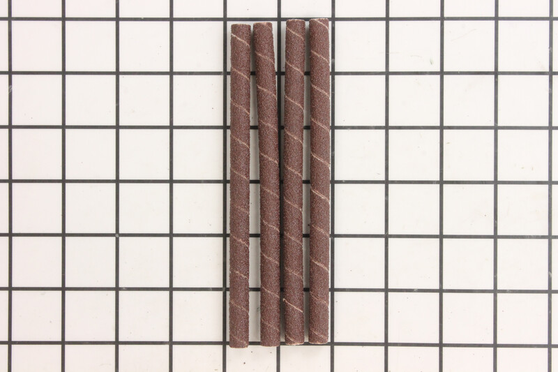 JT9-575891 Sanding Sleeves, 1/4" x 6", 60 Grit (4 pack)