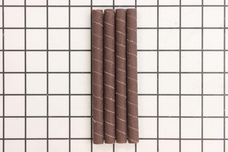 JT9-575896 Sanding Sleeves, 3/8" x 6", 60 Grit (4 pack)