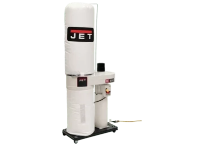 JT9-708642BK Jet DC-650 Dust Collector with 30 Micron Filter Bags1HP115/230V