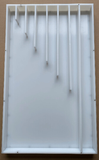 100cmx60cm HDPE Reusable Epoxy Resin Multi-Mould