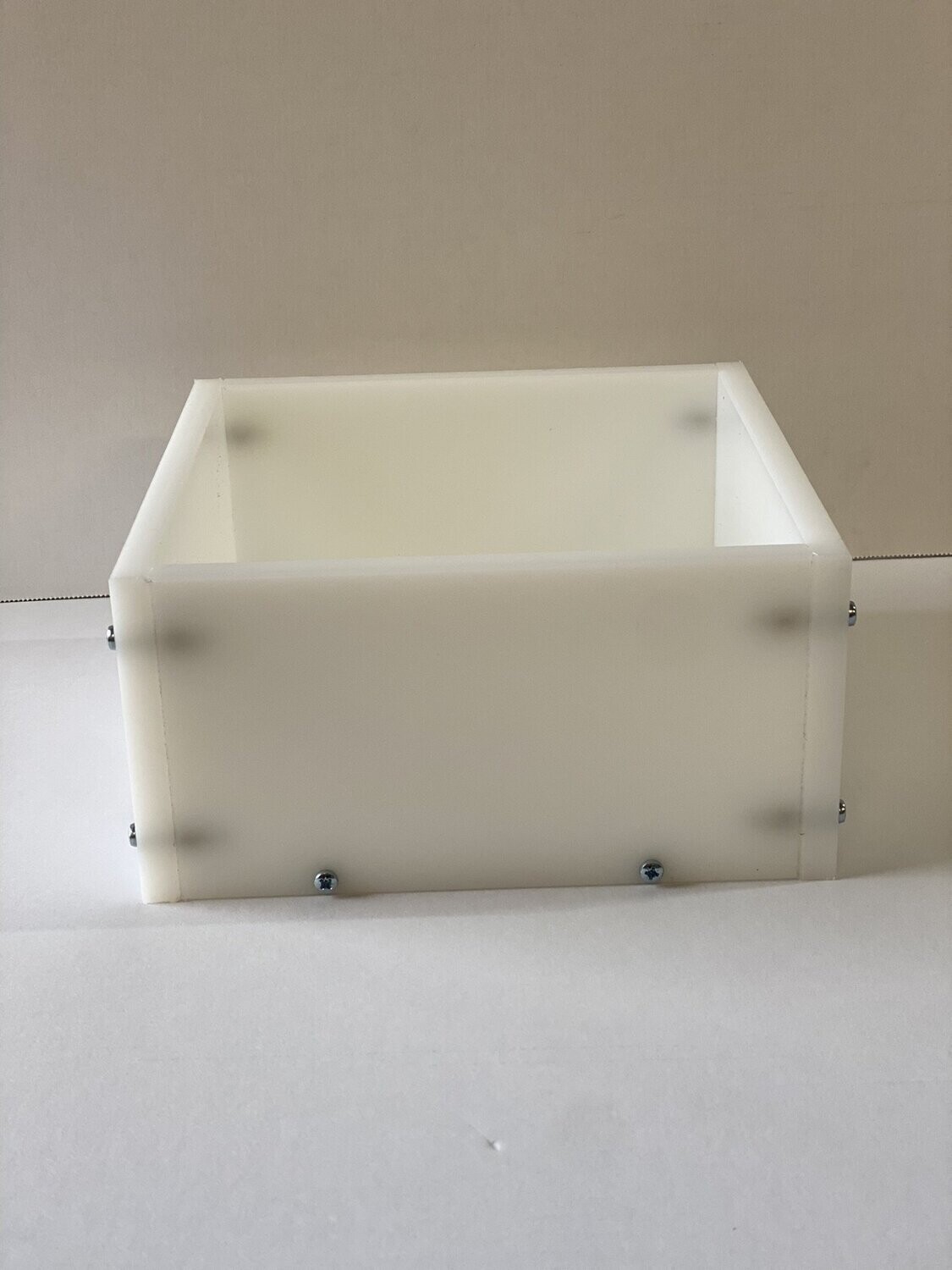 25x25cm HDPE Reusable Epoxy Resin Deep Square Mould/Mold