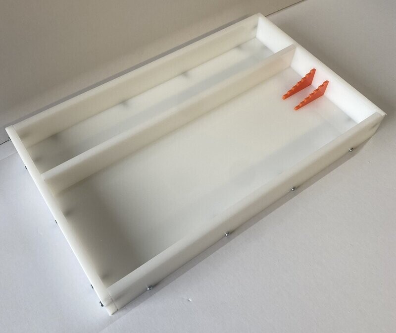 70cmx40cm HDPE Reusable Epoxy Resin Large Bread/serving/charcuterie Board Mould