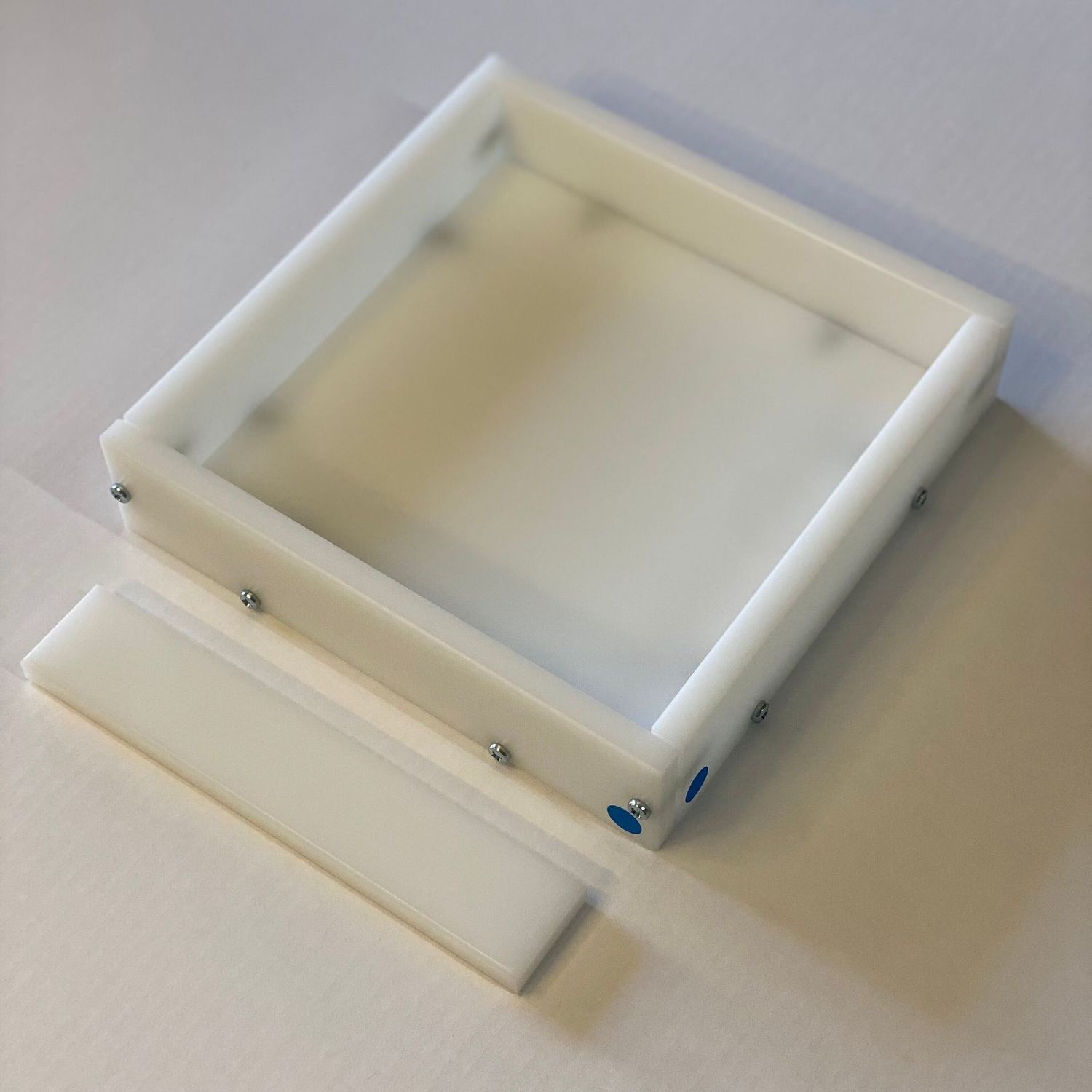 20cmx20cm HDPE Reusable Epoxy Resin Square Mould