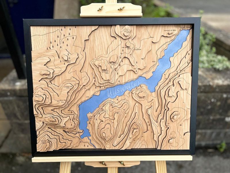 Ullswater Topography Picture