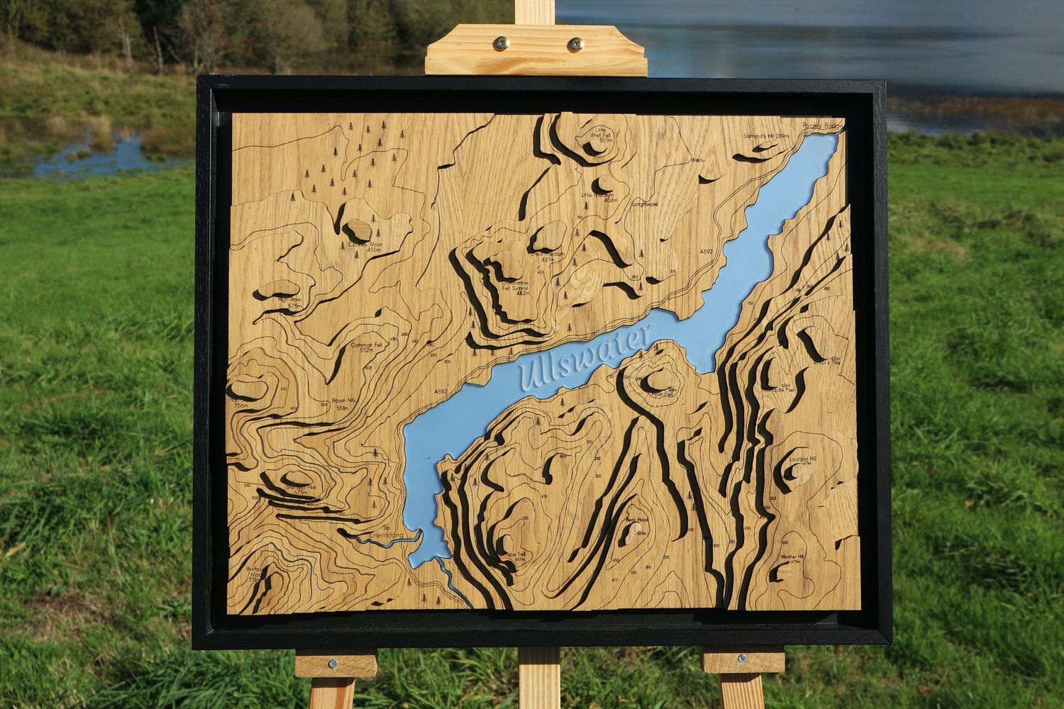 Ullswater Topography Picture Ullswater Topography Picture