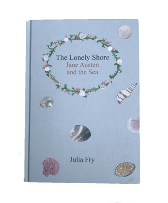 The Lonely Shore - Jane Austen and the Sea and pack of 6 cards, each with an illustration from Julia Fry's Austen Chronicles.
