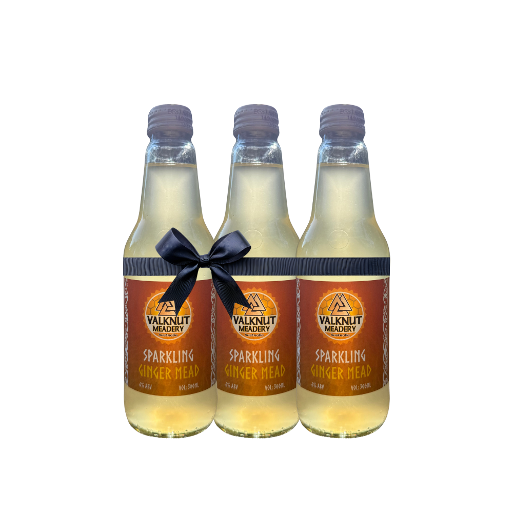 SPARKLING GINGER  MEAD PACK OF 3 ( 300 mL Each)