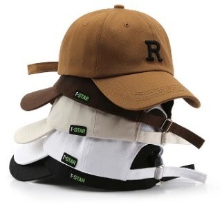 Gorras de béisbol con bordado de letras para hombre y mujer.