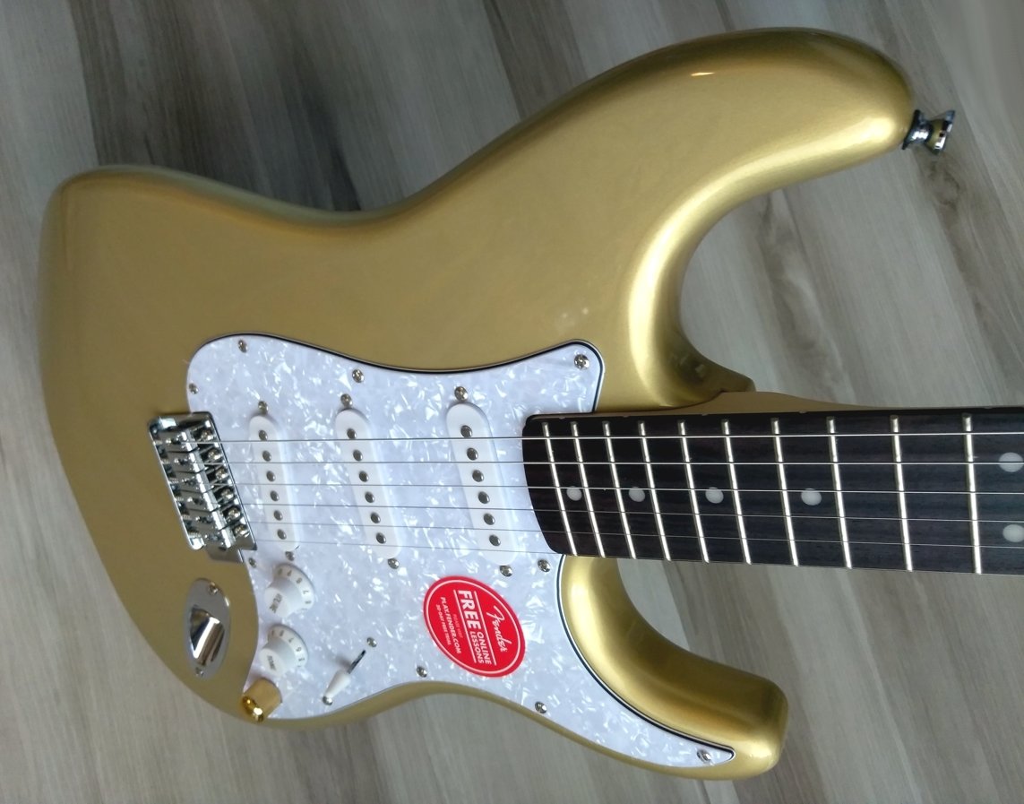Fender Stratocaster Guitar TurboCharged w/ Blender MOD Aztec Squire Strat RARE SSS