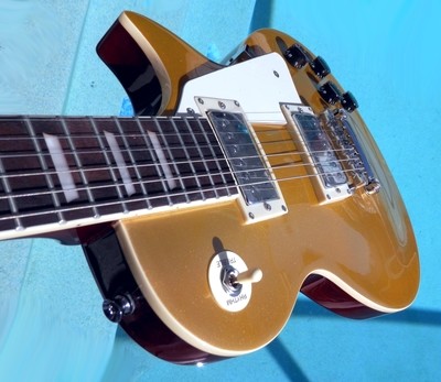 Elite Style Proline Goldltop Electric Guitar LP-GTS Gold Top