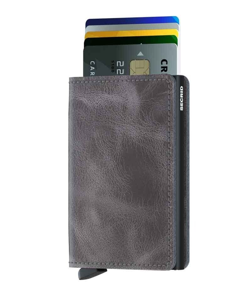 Secrid Slimwallet Vintage Grey Black