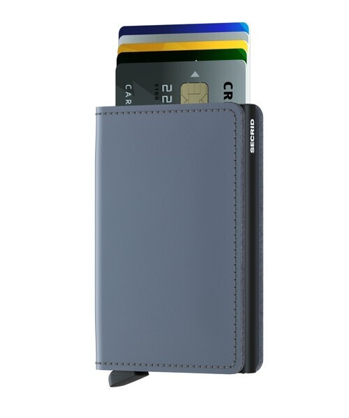Secrid Slimwallet Matte Grey Black