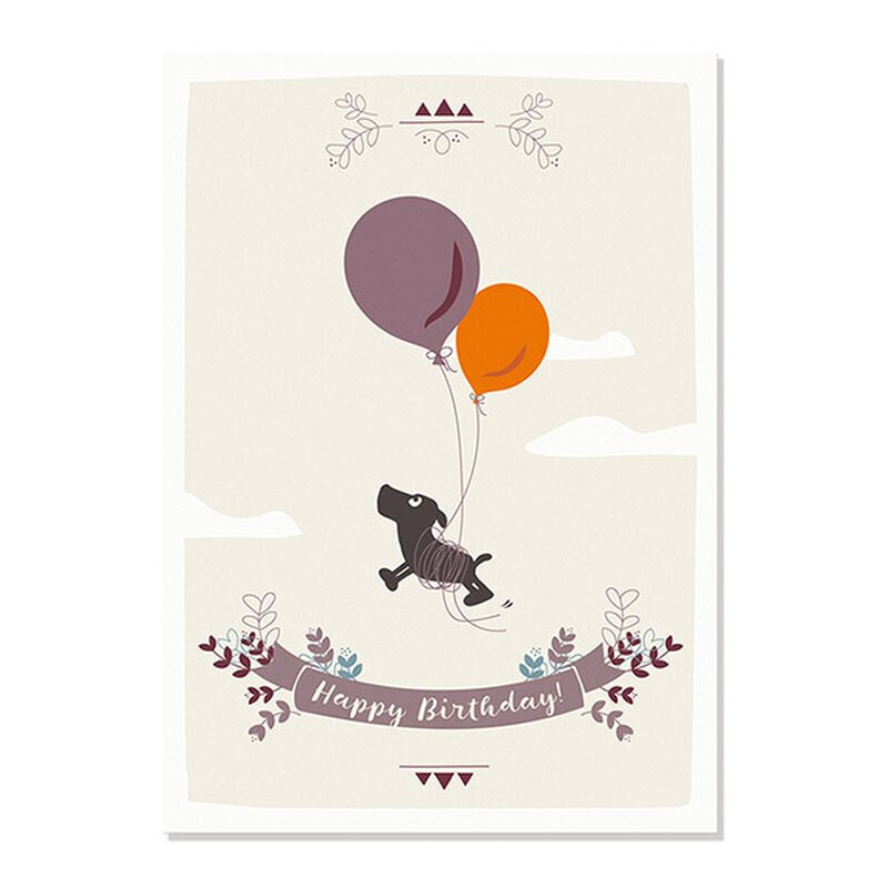 Postkarte Happy Birthday