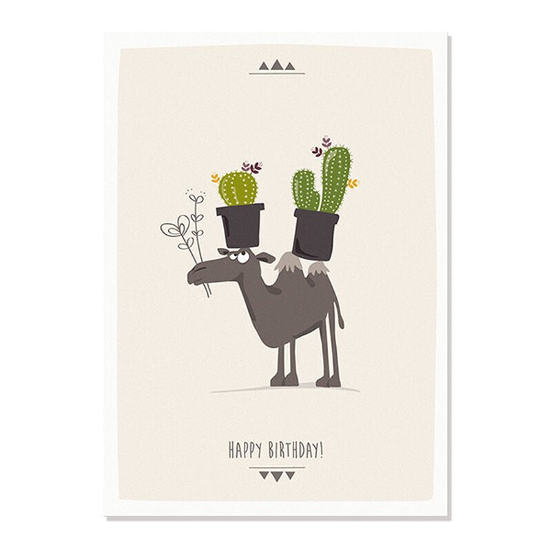 Postkarte Happy Birthday