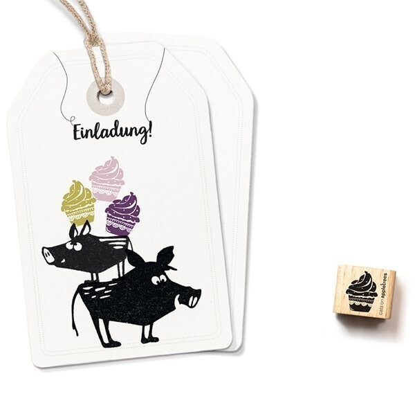 Mini Stempel Cupcake