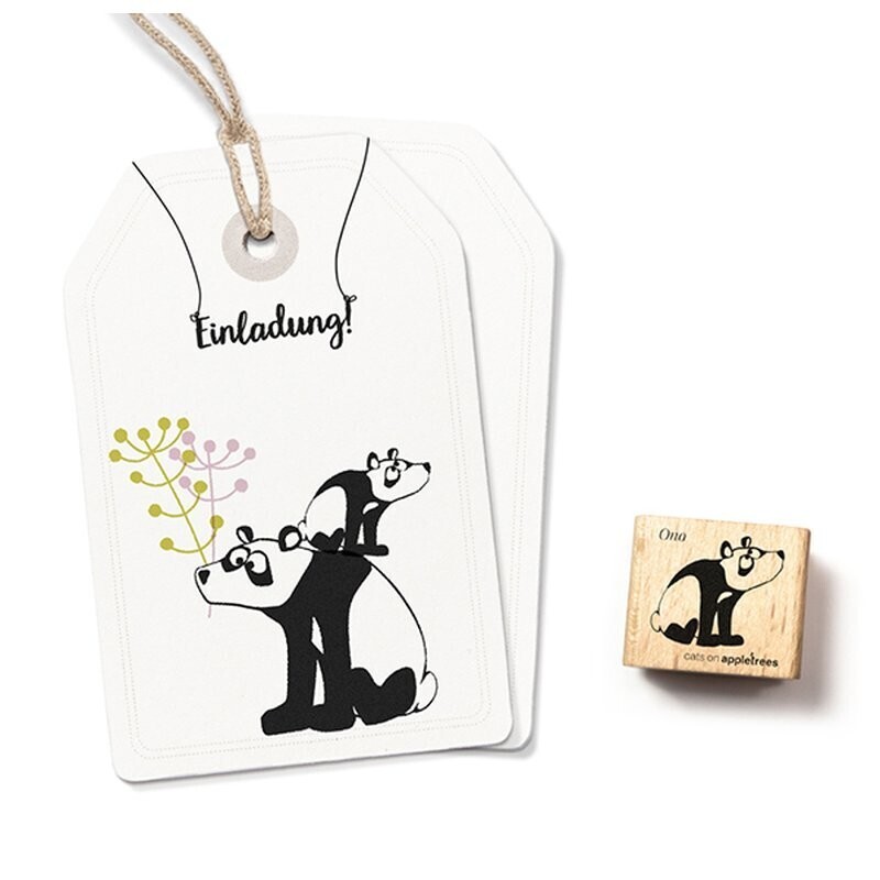 Stempel Pandabär Ono