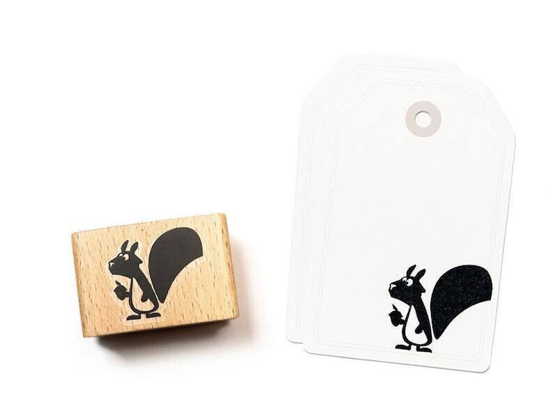 Stempel Eichhörnchen Gustav